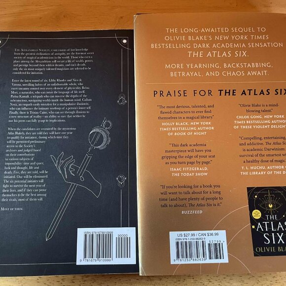 The Atlas Six and The Atlas Paradox by Olivia Blake - Picture 2 of 2